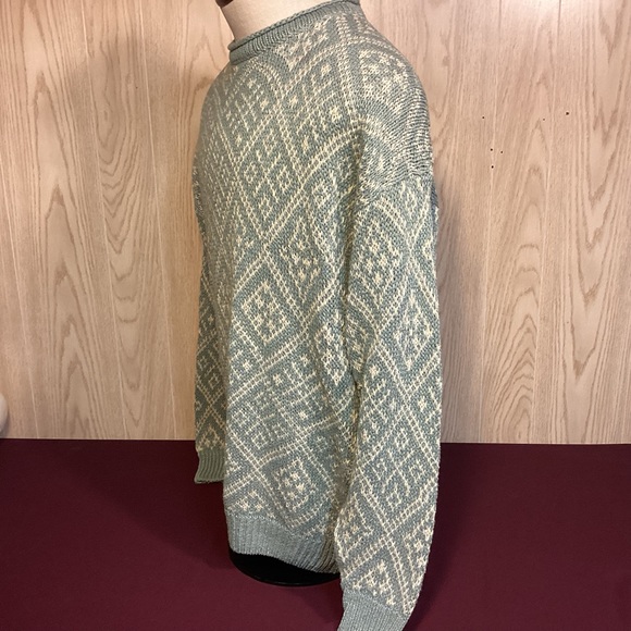 Joseph Abbound Mens Linen & Cotton Sweater Hand Framed in Scotland size large - Picture 6 of 10